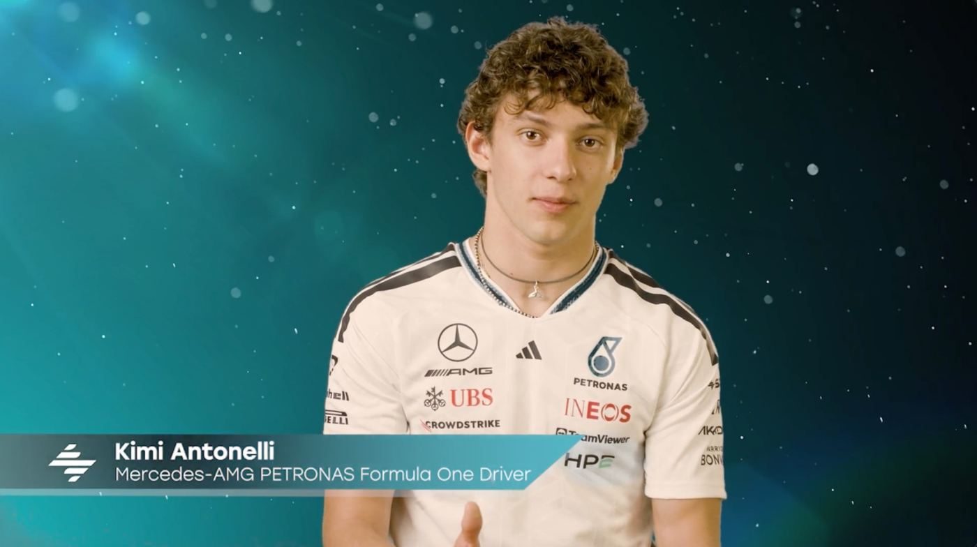 Kimi Antonelli interview content series