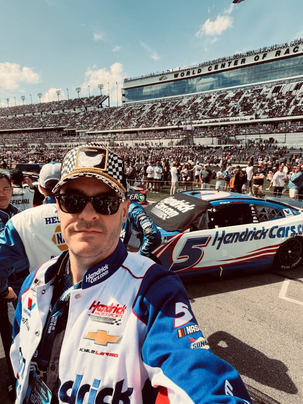 Earl Brown at the Daytona 500