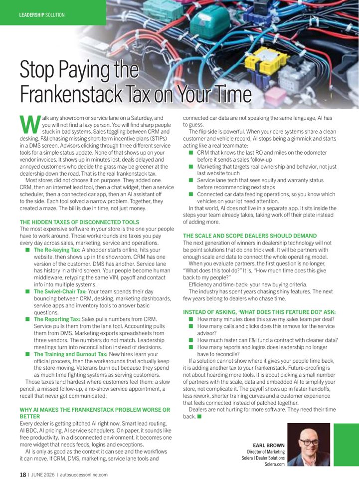 Stop Paying the Frankenstack Tax on Your Time cover