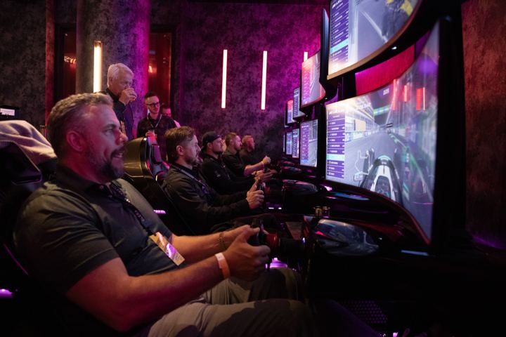 F1 hospitality · Racing simulator event