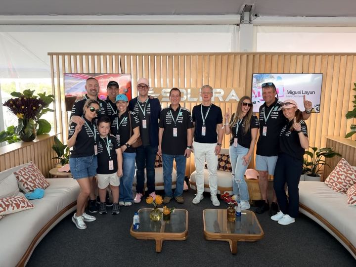 Solera team · Booth lounge